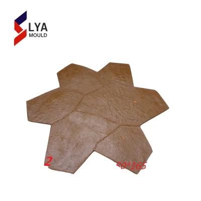 Rubber Concrete Moulds Pavement Stamp Concrete Stamped Mould