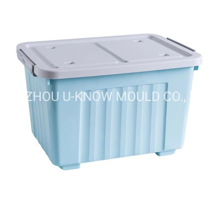 Storage Box Mould with Lid & Handle Plastic Household Mold Supplier