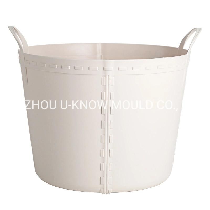 Laundry Basket Mold Plastic Storage Basket Mould