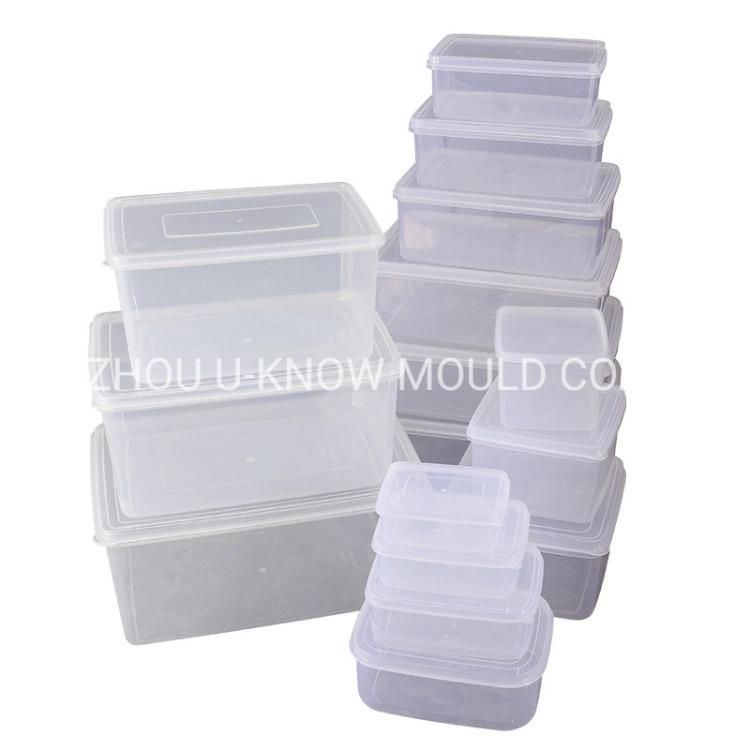 Plastic Crisper Mold Special Lunch Box Injection Mould for Microwave Oven