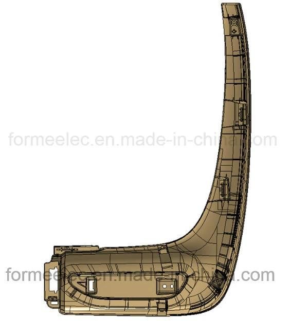 Automotive Bumper Trim Panel Plastic Injection Mould Manufacture Auto Parts Mold