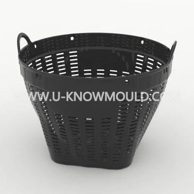 Plastic Rattan Wholesale Fruit Basket Mold/Plastic Basket Injection Mould