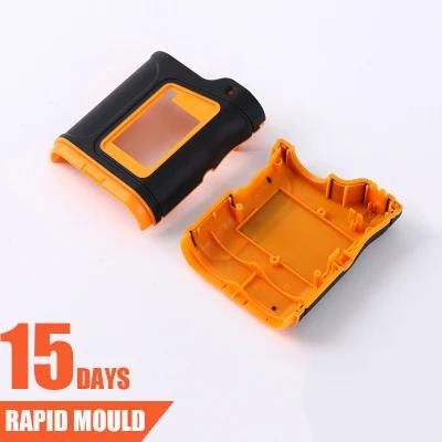 Two Color Injection Molding Shell Electronic Range Finder Accessories Plastic ...