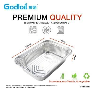 Aluminum Foil Food Container Aluminium Foil Container for Food Packing