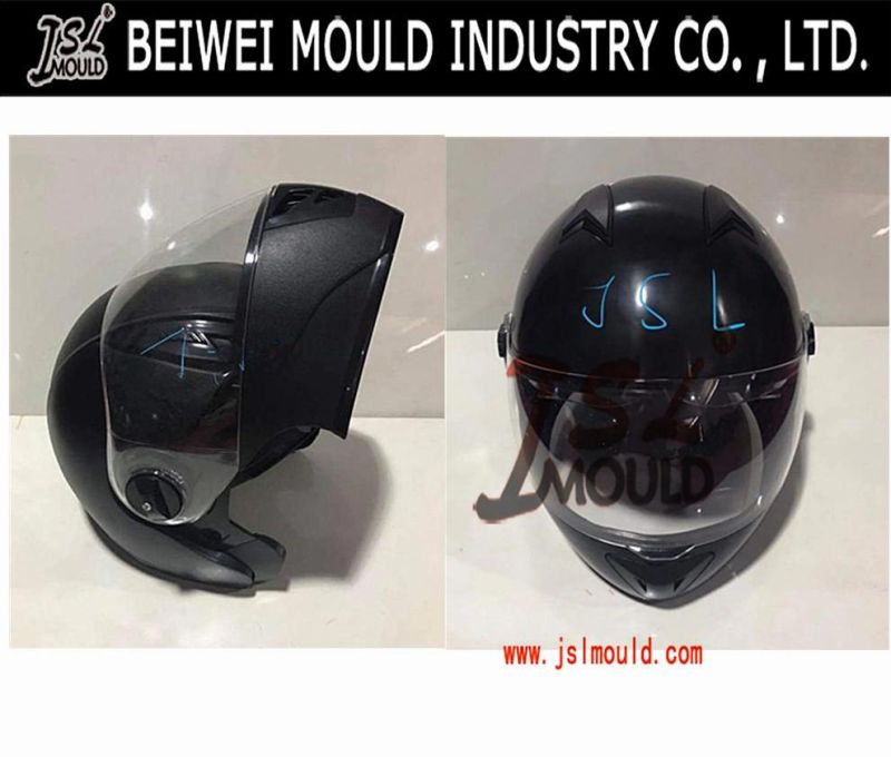 Taizhou Mold Factory Custom Injection Plastic Full Face Motorcycle Helmet Mould