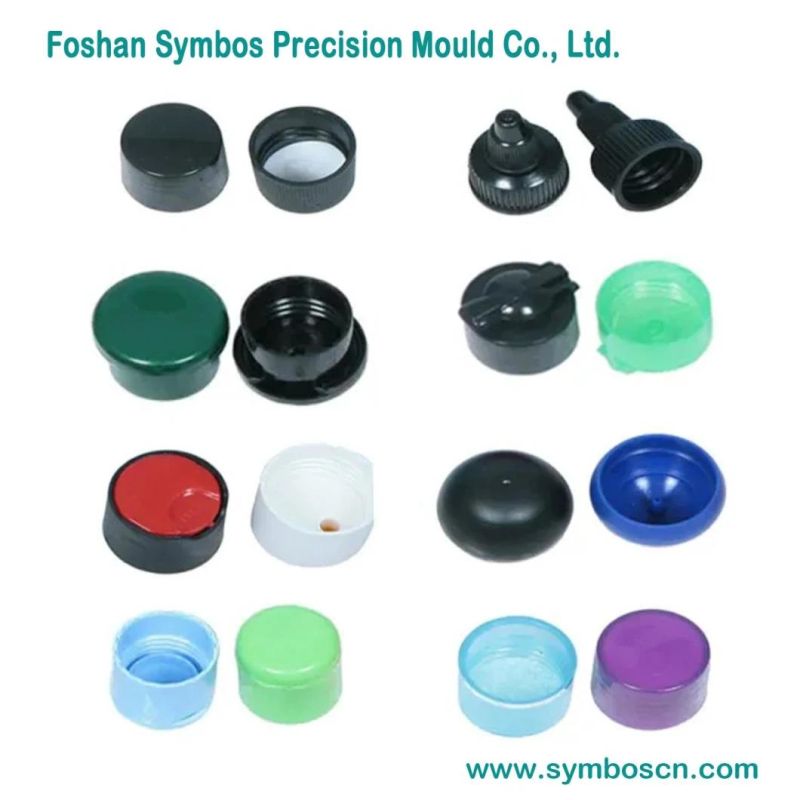 OEM Custom Plastic Injection Mould Plastic Mold Injection Mould for Bottle Cap Screw Cap Plastic Flip Cap Pepper Container with Plastic Caps From Mould Maker