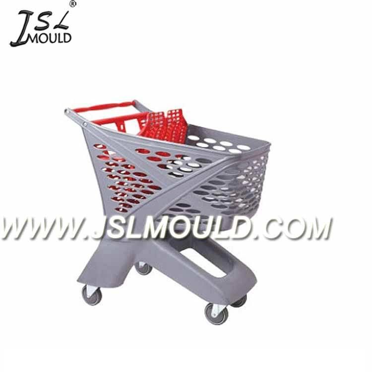 Injection Plastic Shopping Trolley Basket Mold