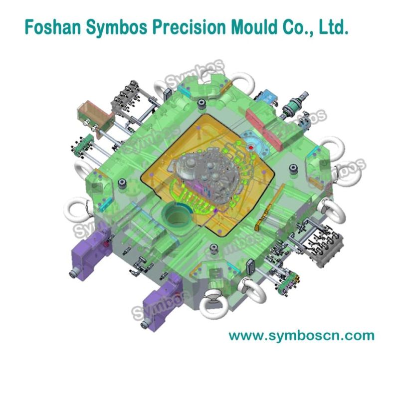 High Quality Fast Delivery Hpdc Auto Clutch Housing Die Casting Die Die Casting Mold From Mold Maker Symbos