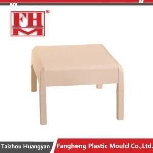 Plastic Injection Small Garden Rattan Dining Table Furniture Mold