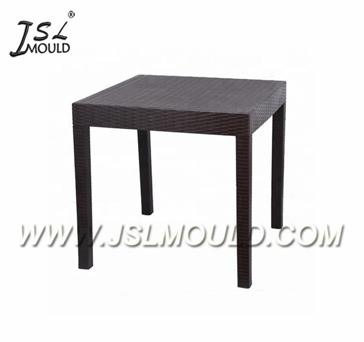 Customized Injection Plastic Rattan Table Mould