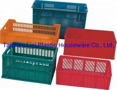 Plastic Container Basket Box Crate Mould for Soft Shell Crab Farm