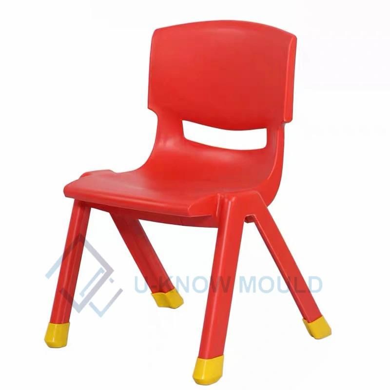 New Design Baby Back Chair Injection Mould Plastic Armless Chair Mold