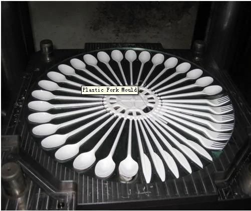 High Efficient Injection Mold for Plastic Spoon