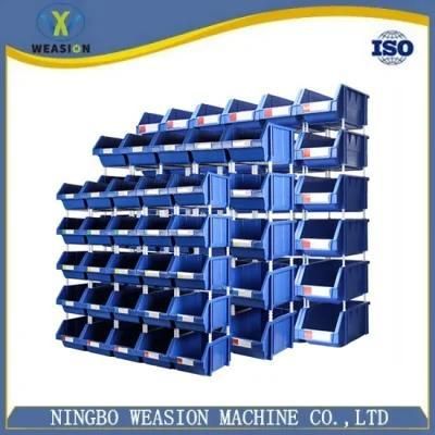 Hanging Plastic Spare Parts Picking Bins Space-Saving Plastic Tool Case