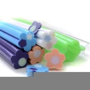 Flower Shape Silicone Tube Moulds for Soap and Chocolates (T0005 Small, T0006 Big)