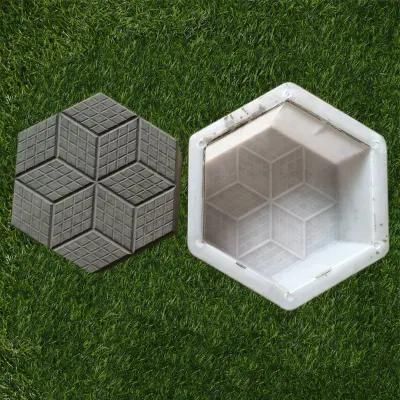 Concrete Paver Interlocking Tiles Plastic Moulds for Sale