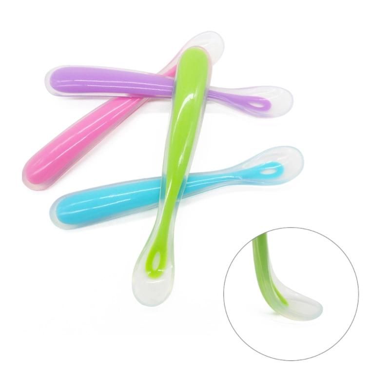 Plastic Injection Mold of Food Grade Silicone Spoon for Baby Kids