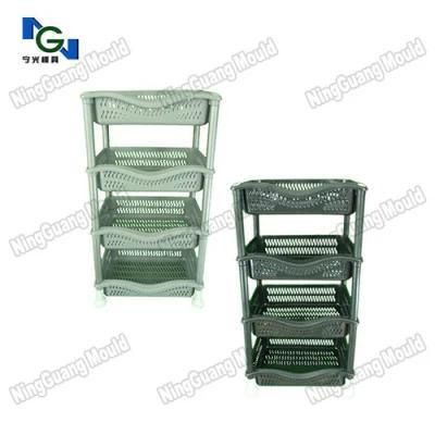 Injection Mold for Plastic Basket Shelves