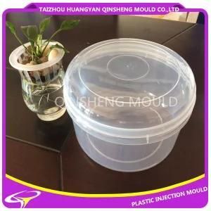 Plastic Injection PP Transparent 3.5L Round Container Mould