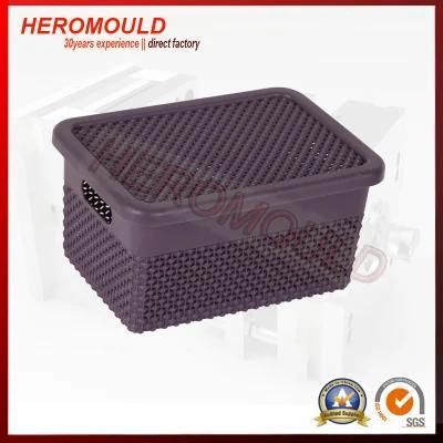 Plastic Storage Baskets Mould with Cover From Heromould