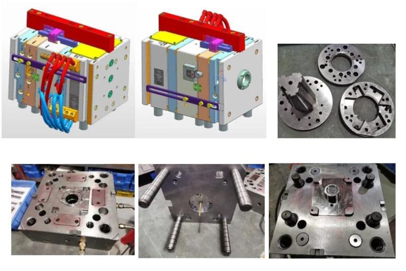 Custom Electronic Part Plastic Enclosure DIN1.2344 Injection Mould