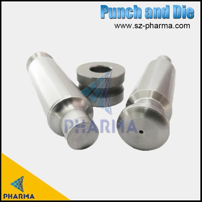 Mould / Die Set/Punch for The Single Punch Tablet Press Machine Flat with Beveled Stamp