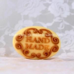 R0256 Oval Shape Single Cavity Natural Handemade Silicone Soap Molds