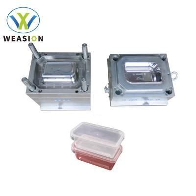 Quality Mould Manufacturer Steel Products Thin Wall Food Plastic Injection Container Mould