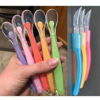 Plastic Injection Mold of Food Grade Silicone Spoon for Baby Kids