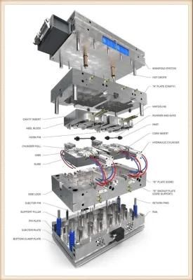 Moulding Mold Plastic Injection Molding Maker for TPU Injection Plastic Parts