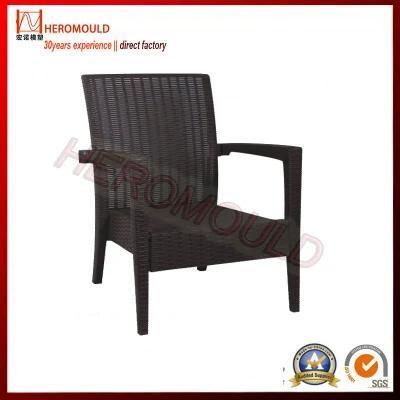 Plastic Rattan Outdoor Restaurant Garden Modern Chair Mould From Heromould