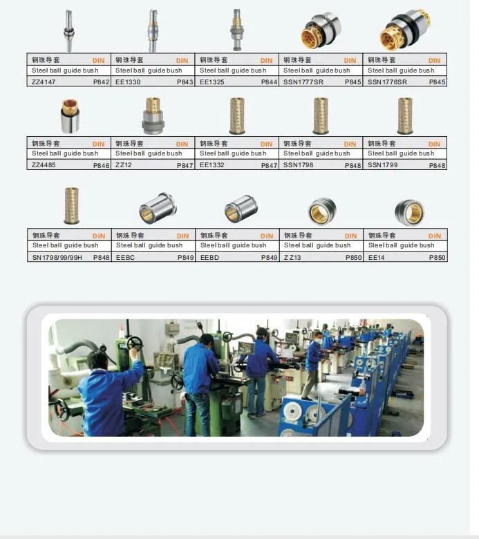 China Manufacturer Customized Plastic Injection Mold Parts DIN Standard Suj2 Guide Pins Zz04