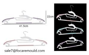 Two-Color Non-Slip Hanger Plastic Injection Mold