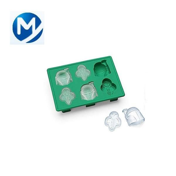 OEM Food Grade Colorful Silicone Ice Cube Tray Ice Molding