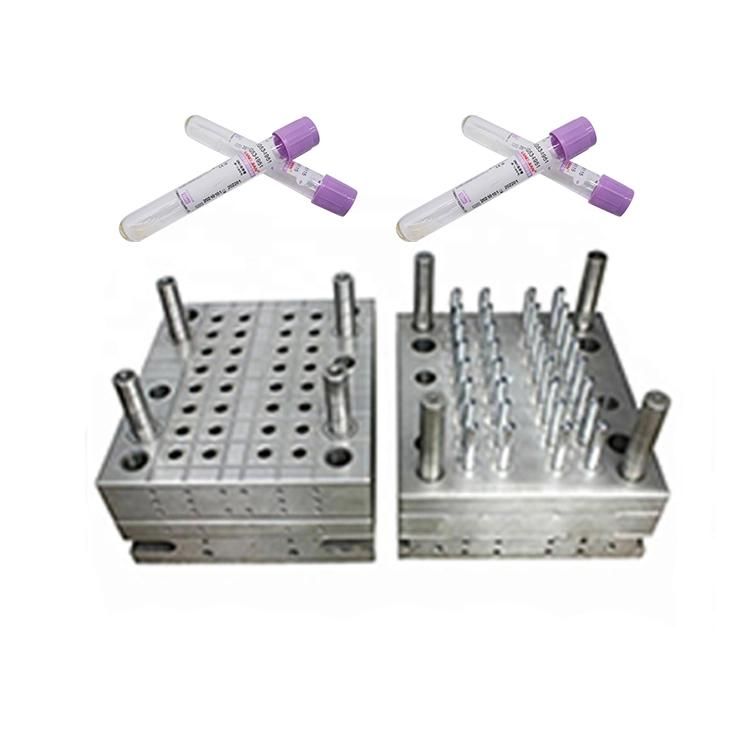 China Mold Mould Factory Maker Manufacture /Custom 32 Cavity Medical Devices Extraction Blood Test Tube Medical Mold/Plastic Products Injection Mould Moulding