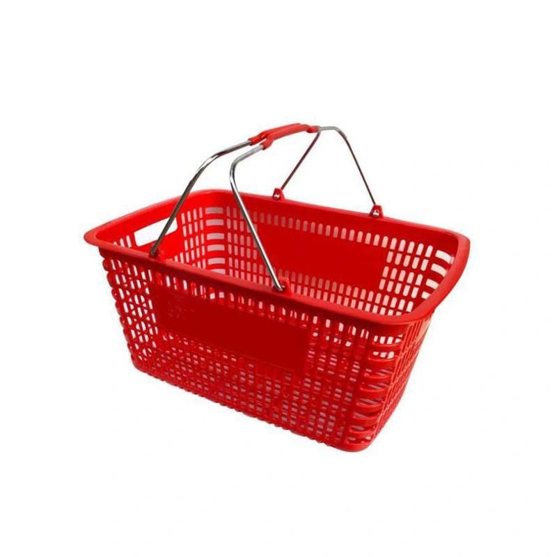 Custom Injection Tooling Mould for Supermarket Equipment Plastic Shopping Basket
