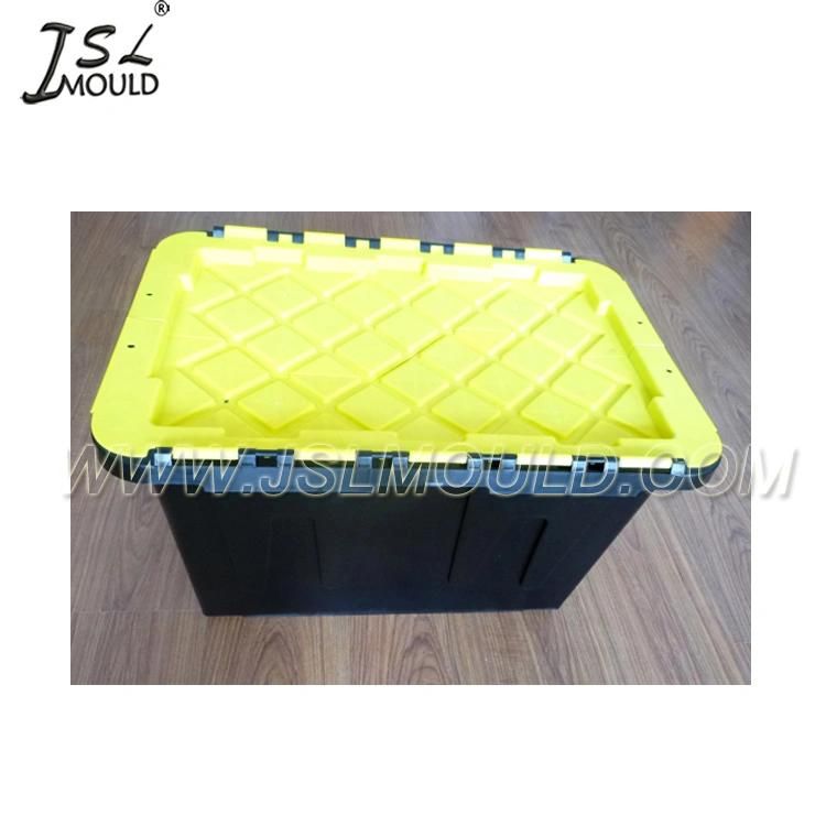 Injection Plastic Flip Top File Storage Tote Mould