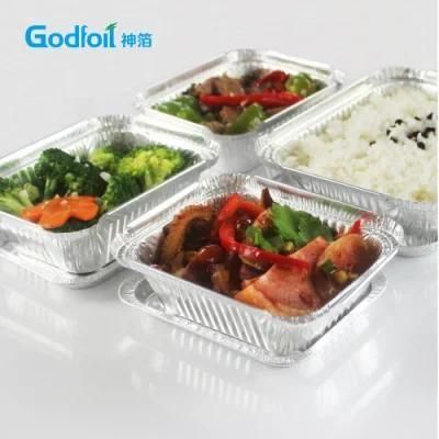 Aluminum Foil Disposable Lunch Boxes for Food Packing From Godfoil