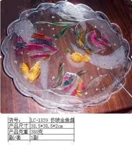 Used Mould Old Mould Plastic Goldfish Fruit Plate-Plastic Mould
