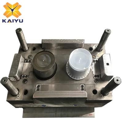 1L Thin Wall Plastic Injection Water Bucket Mould with Seal Cover