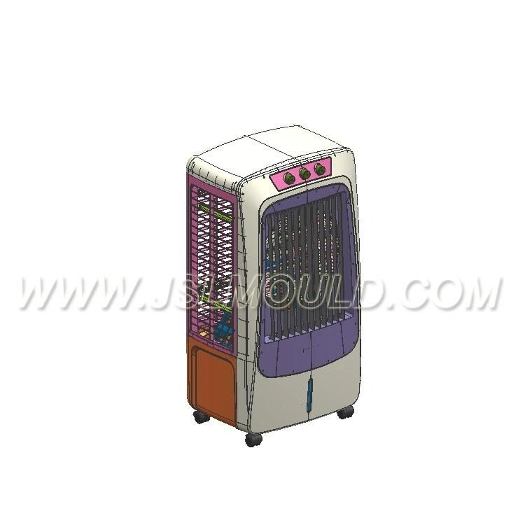Quality Custom Made Injection Plastic AC Evaporative Air Cooler Mould