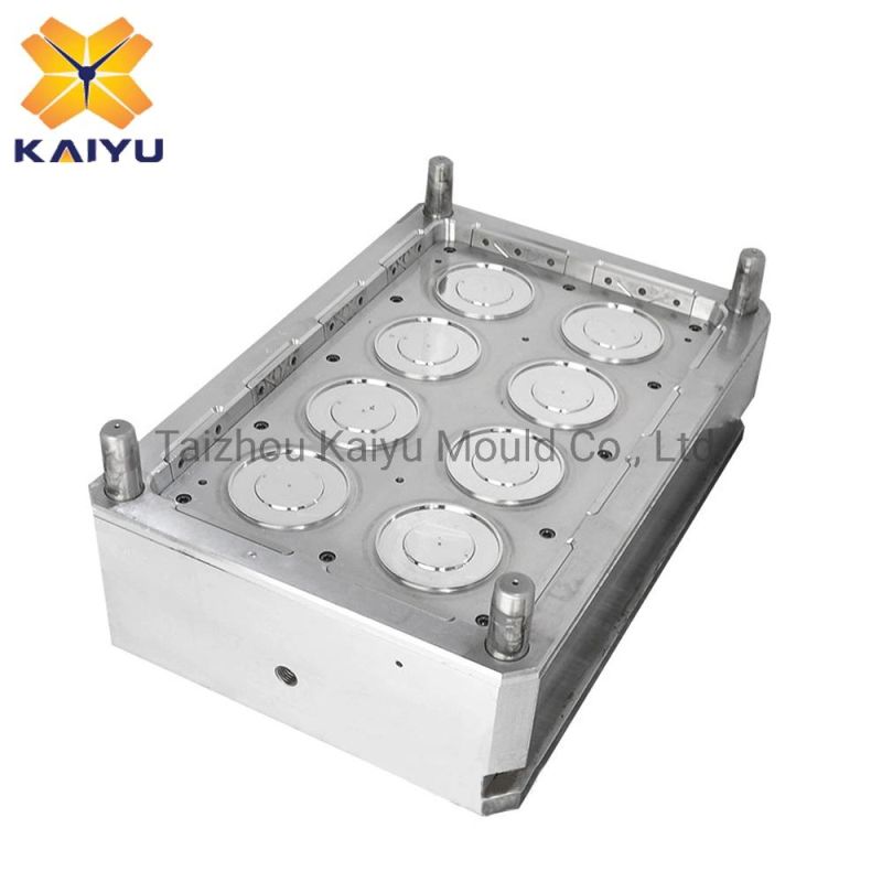 500ml Disposable Plastic Food Container Mould Container Lid Mold Injection Molding
