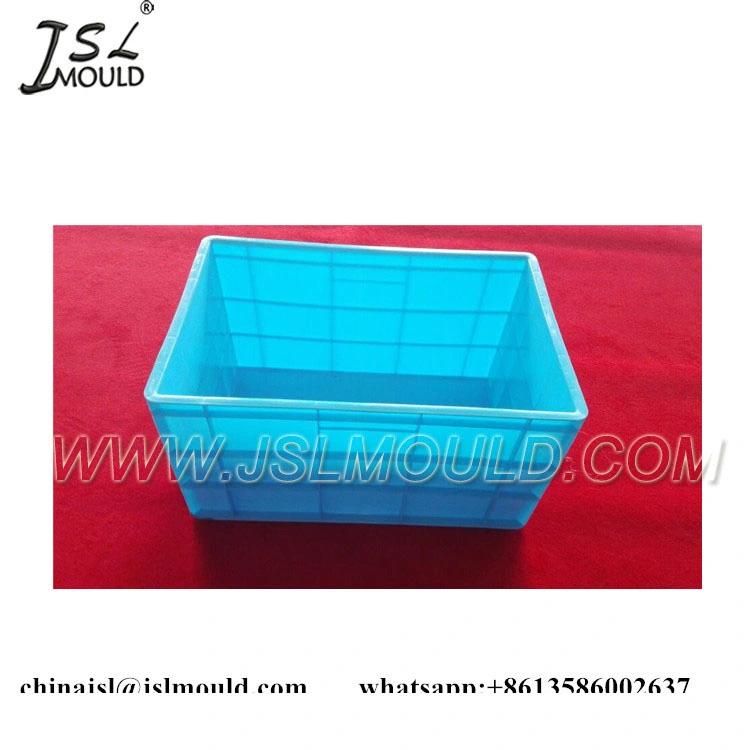 Taizhou Mold Factory Manufacturer Quality Customized Injection Plastic Turnover Jumbo Crate Mould