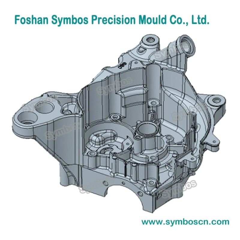 850t Multi-Cavity Complex Structual Molds Hpdc Aluminium Die Casting Mould for Motorcycle Engine Shell From Experiened Mould Maker
