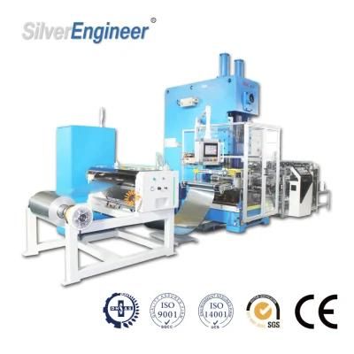 Production Line for Making Aluminum Foil Food Container From Silver Engineer
