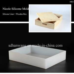 Silicone Liner with Wooden Box Large Size Loaf Soap Mould