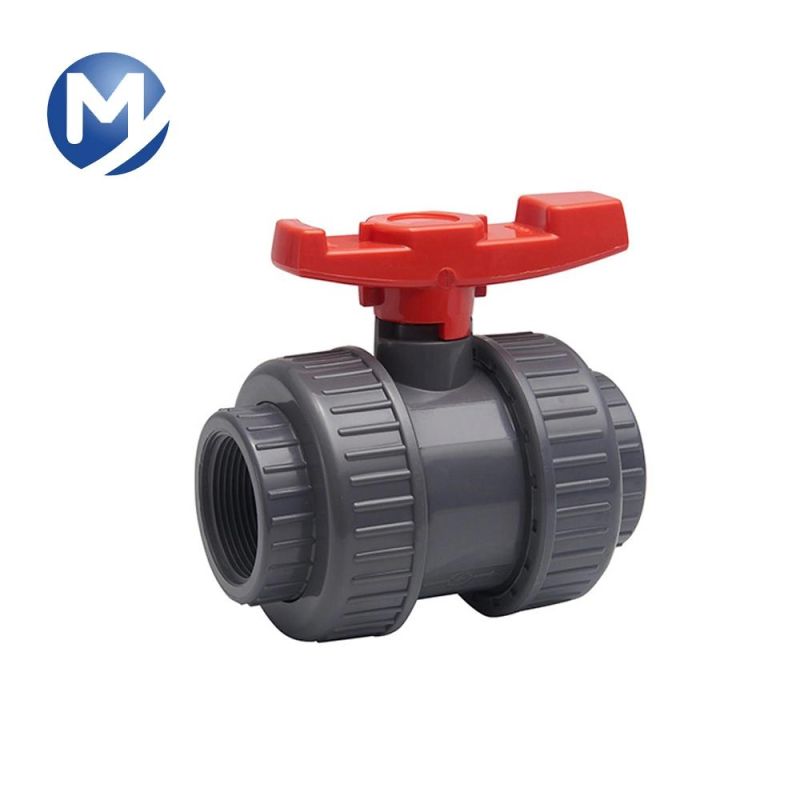 Plastic Pipe Fitting PVC Material Ball Valve Injection Molding Parts