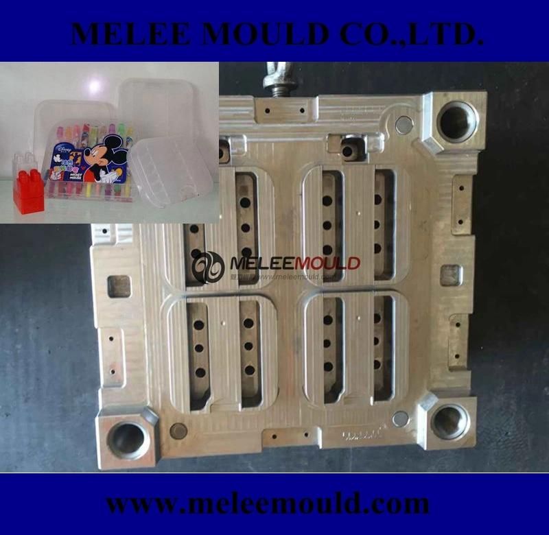Plastic Clear Color Pen Box Mold