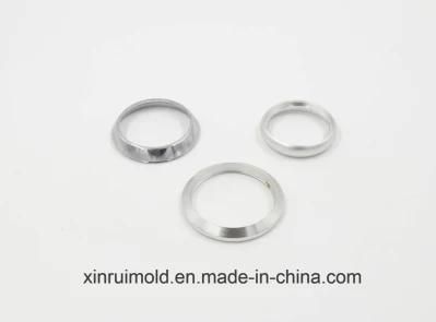 White or Nature Anodizing CNC Aluminum Ring 6061 7075 Part