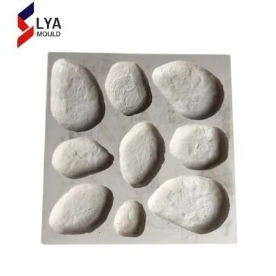 Silicone Artificial Decorative Wall Stone Molds for Concrete